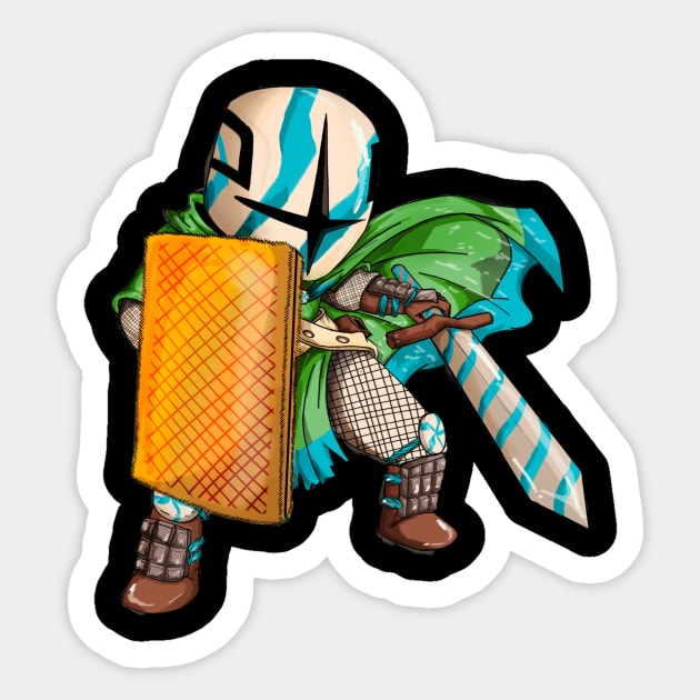 Mint Templar Sticker by MinosArt